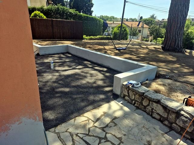 Chantier de maçonnerie à Nice — réalisation 17