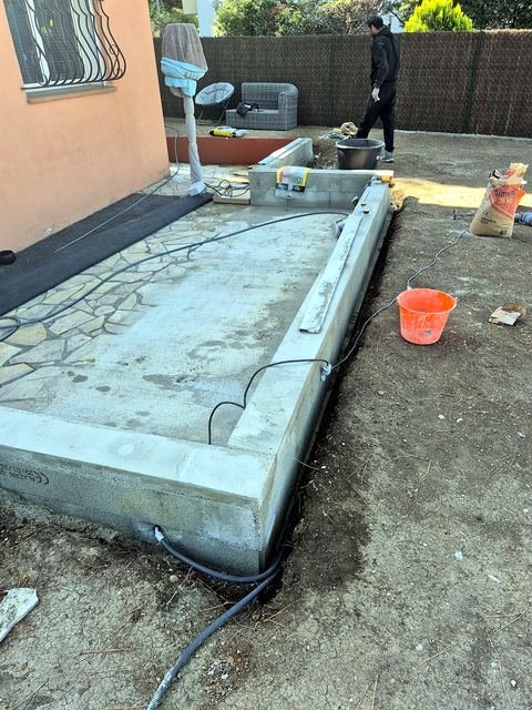 Chantier de maçonnerie à Nice — réalisation 25